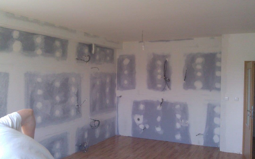 Odhlučnění stěny za kuchyňskou linkou